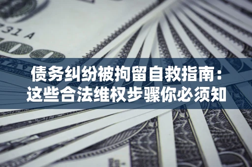济南债务纠纷被拘留自救指南：这些合法维权步骤你必须知道！
