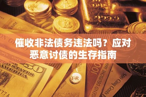 济南催收非法债务违法吗？应对恶意讨债的生存指南