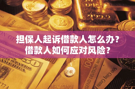 济南担保人起诉借款人怎么办？借款人如何应对风险？